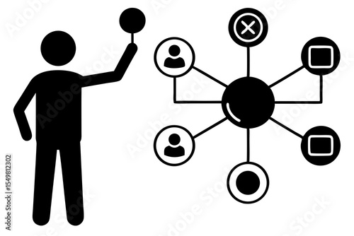 social network concept