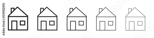House icon vector illustration isolated