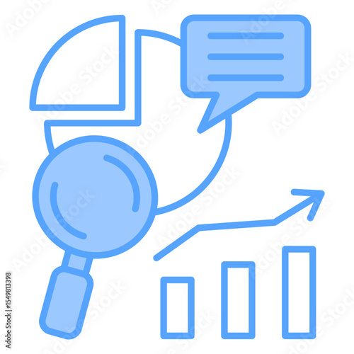 Data Blue Icon