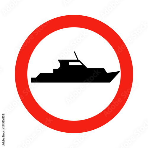 Ship Vector Icon - Maritime Transport Symbol