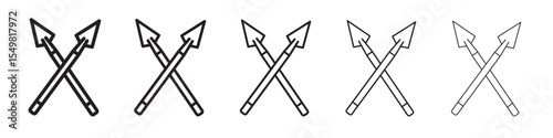 lance icon vector illustration isolated