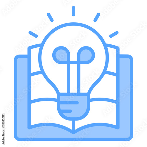 Knowledge Blue Icon