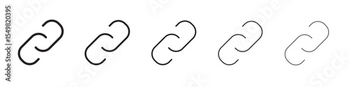 Link icon vector illustration isolated