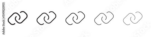 Link icon vector illustration isolated