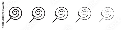 Lollipop icon vector illustration isolated