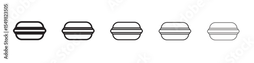 macarons icon vector illustration isolated