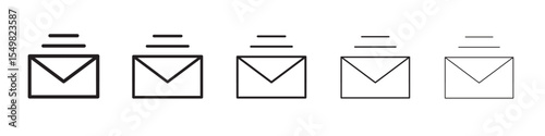 Mail icon vector illustration isolated