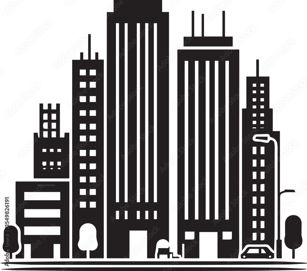 Obraz premium Uilding architecture vector