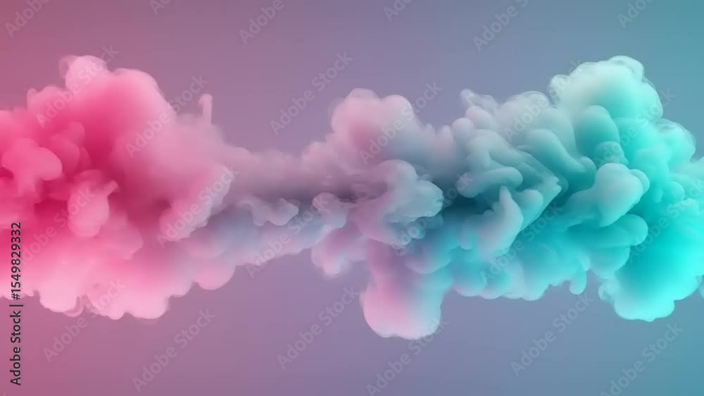 Abstract ink or dye diffusion in vibrant hues.