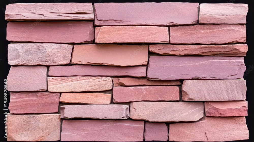 Fototapeta premium Pink Stone Wall Texture