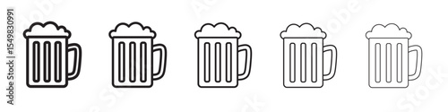 oktoberfest icon vector illustration isolated