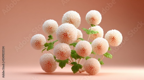Delicate Floral Arrangement in Soft Pastel Tones