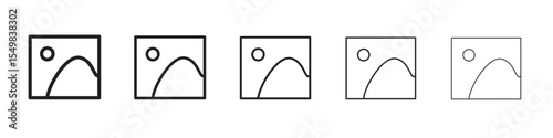 Picture icon vector illustration isolated