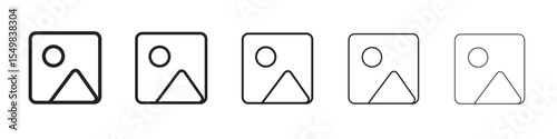 Picture icon vector illustration isolated