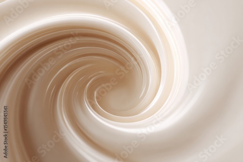 close-up of swirling vortex with minimalistic design backlit to highlight each whorl and curve