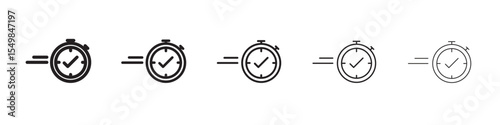 quick response icon vector illustration isolated