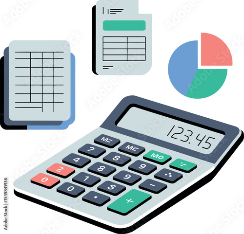  Business & Finance Flat Icons set