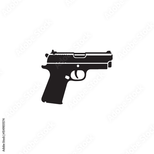 Classic Pistol Silhouette