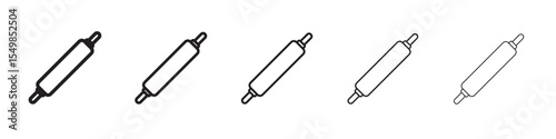rolling pin icon vector illustration isolated