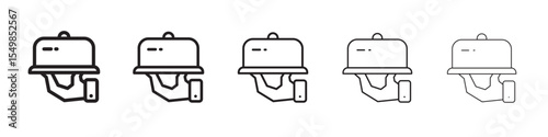 Room service icon vector illustration isolated