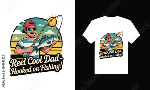 Fishing T-shirt Design - 