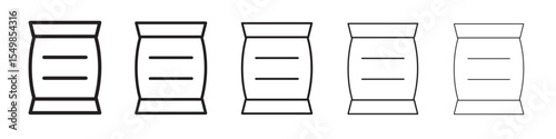 Sand bag icon vector illustration isolated