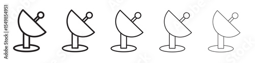 Satellite apparatus icon vector illustration isolated
