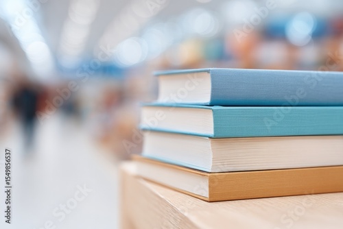 books neatly stacked on shelves in well-lit bookstore invite exploration and discovery