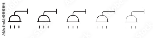Shower icon vector illustration isolated