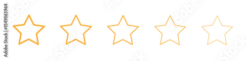 Star icon vector illustration isolated