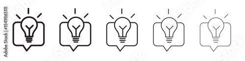 Suggestion icon vector illustration isolated