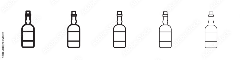 Tequila bottle and glass icon vector illustration isolated Tequila bottle and glass icon vector illustration isolated