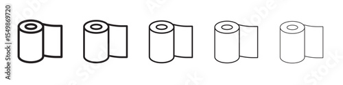 Tissue paper icon vector illustration isolated