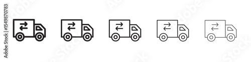Transfer icon vector illustration isolated