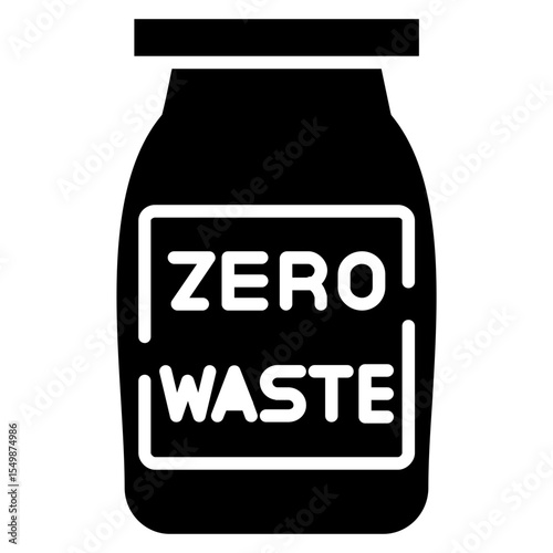 Zero Waste Lifestyle Icon