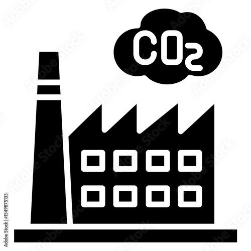 Net-Zero Emissions Icon