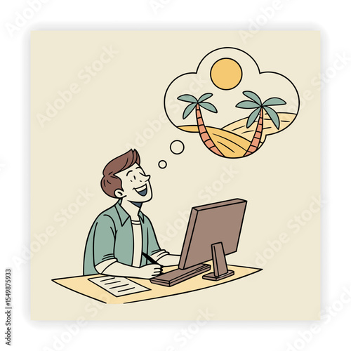 Remote Work and Freelancing Doodle Icons