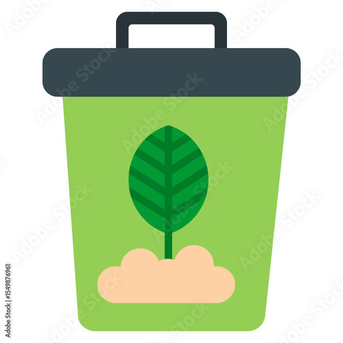 Compost Bin Icon