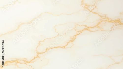 Creamy white with warm_gold_veining