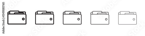 Wallet icon vector illustration isolated
