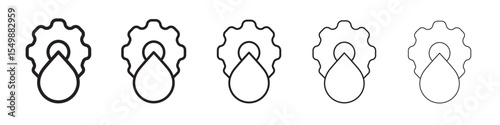 Water supply icon vector illustration isolated