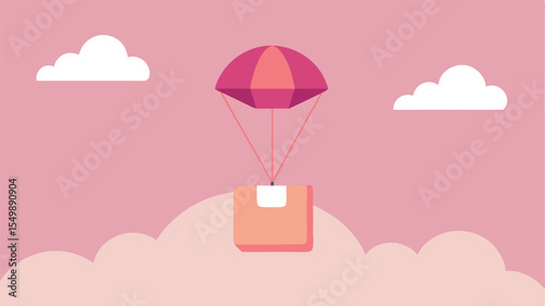 pink baby shower card