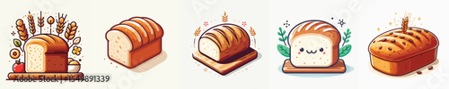 vector of a bread