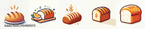 vector of a bread