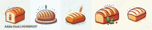 vector of a bread