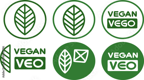  vegan logo  green leaves  eco friendly  sustainab (1).eps