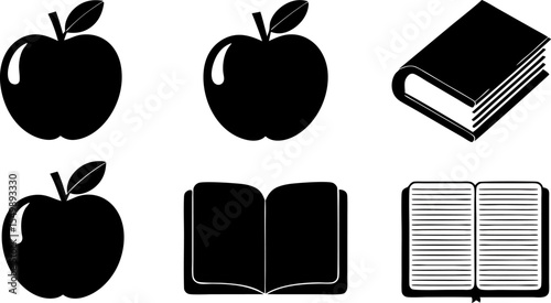 apple and book vector icon (1).eps