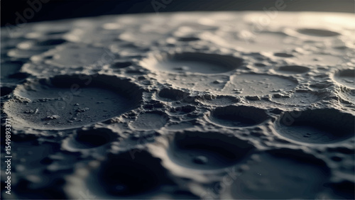 Ultra-Realistic Moon Surface