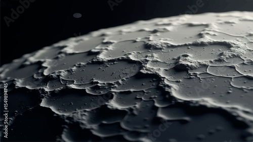 Ultra-Realistic Moon Surface