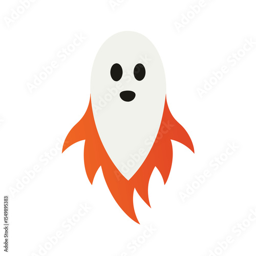 halloween ghost cartoon